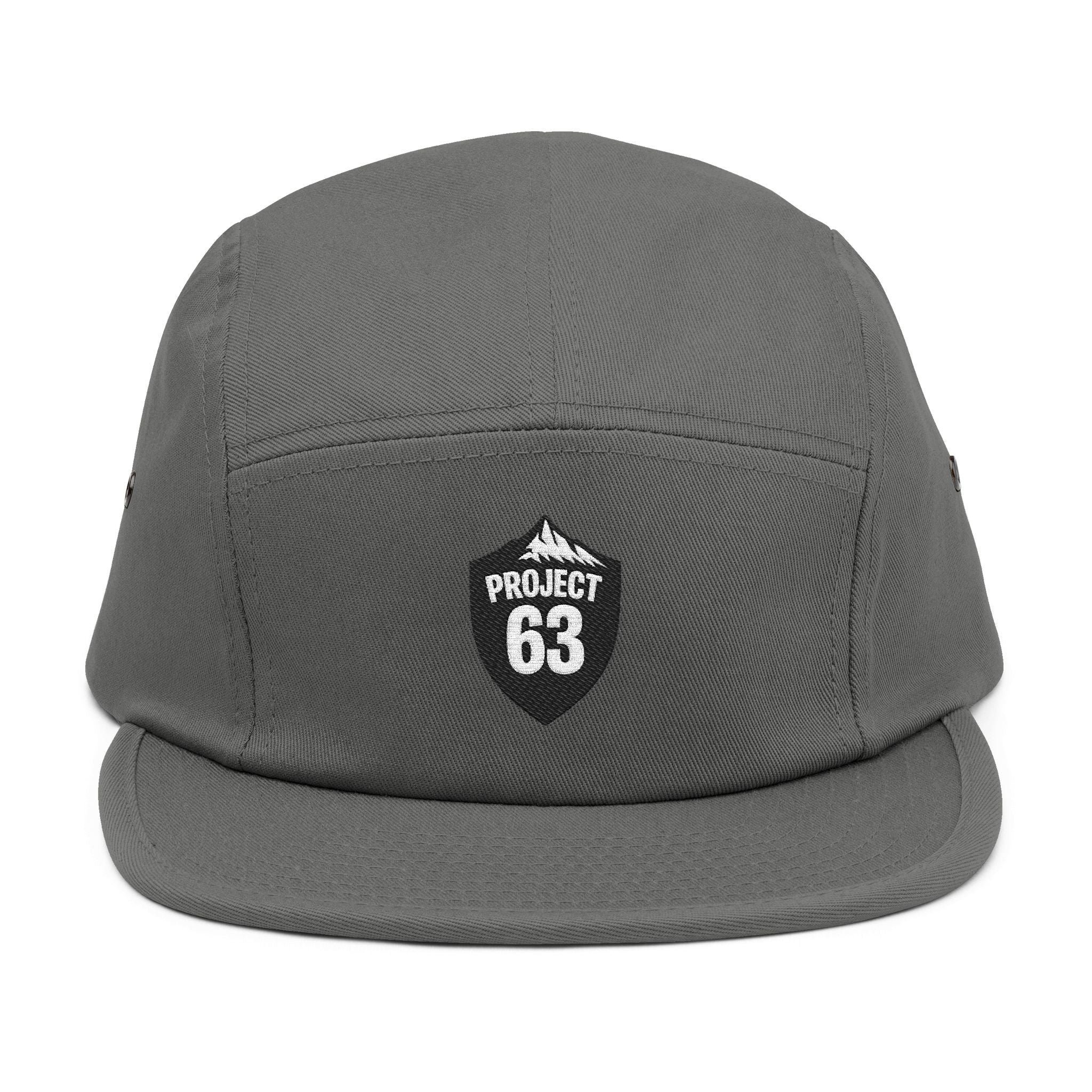Project 63 Embroidered 5-Panel Cap