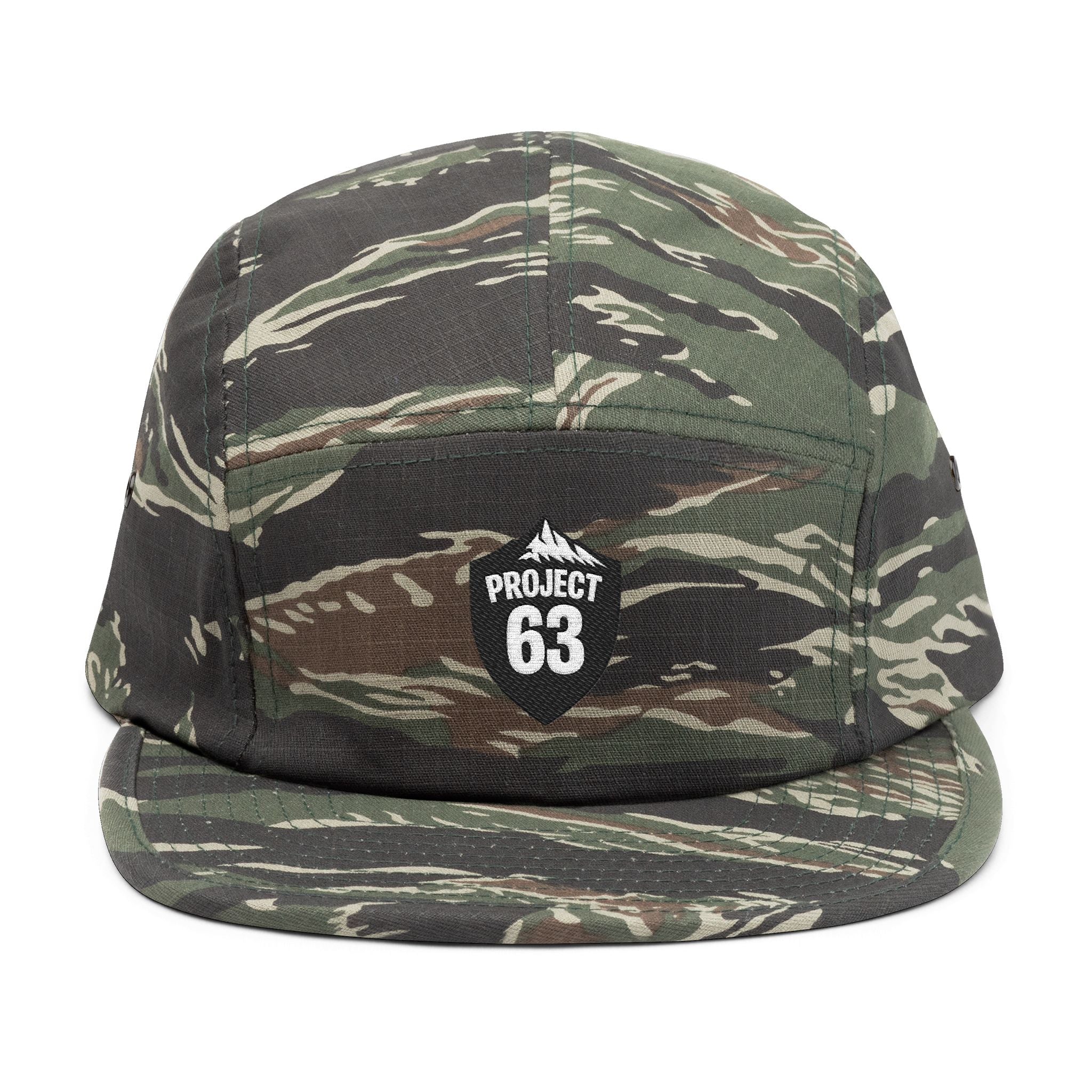 Project 63 Embroidered 5-Panel Cap
