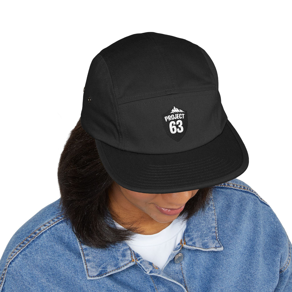 Project 63 Embroidered 5-Panel Cap