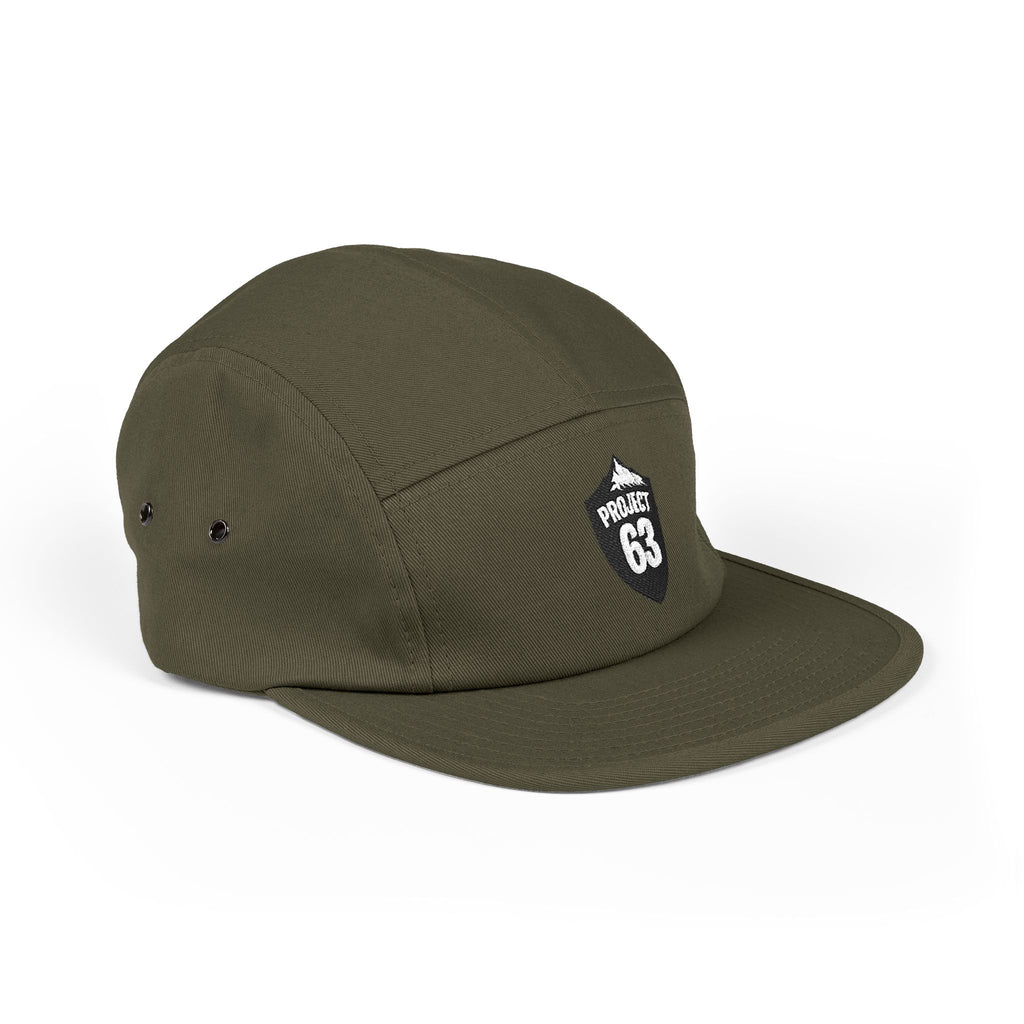 Project 63 Embroidered 5-Panel Cap