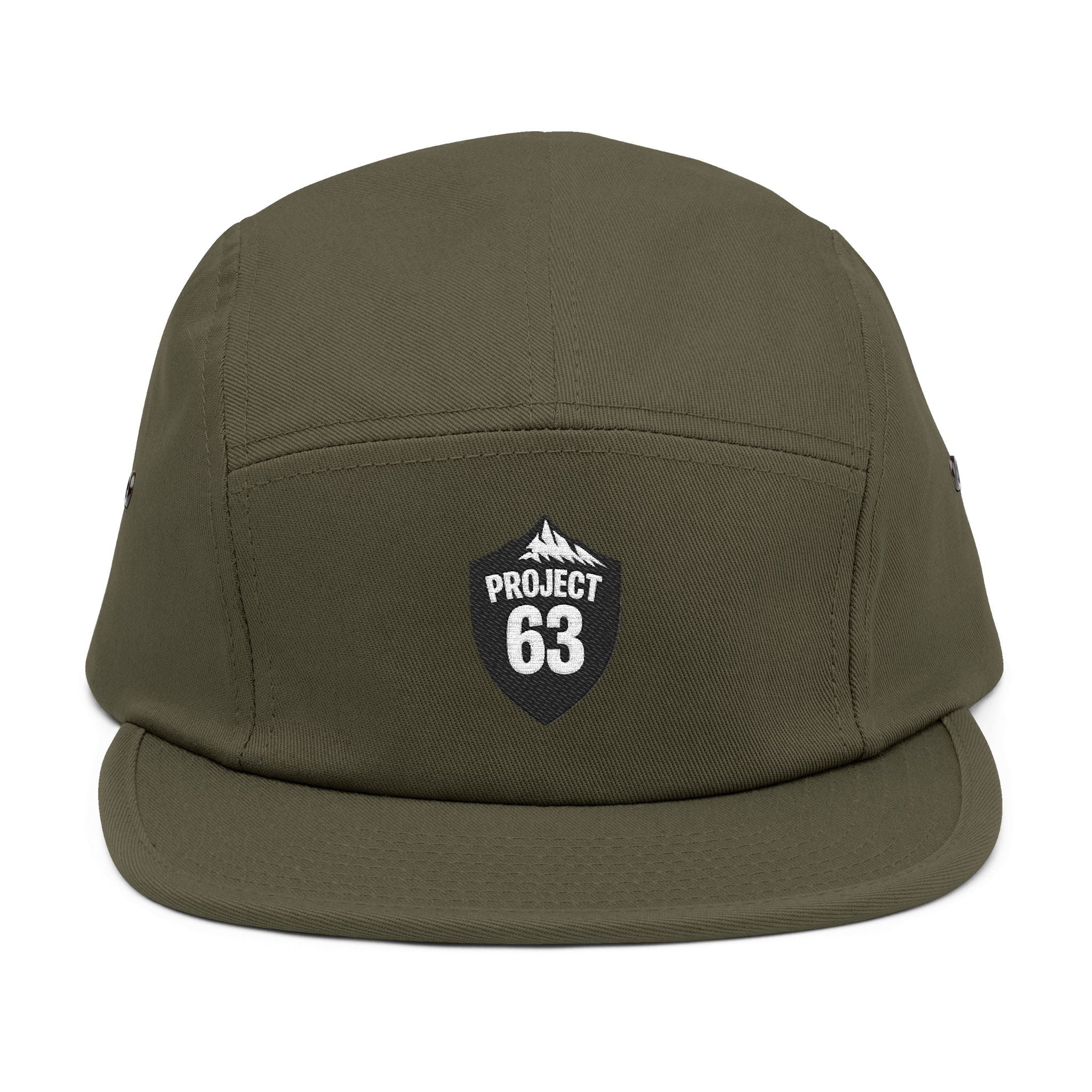 Project 63 Embroidered 5-Panel Cap