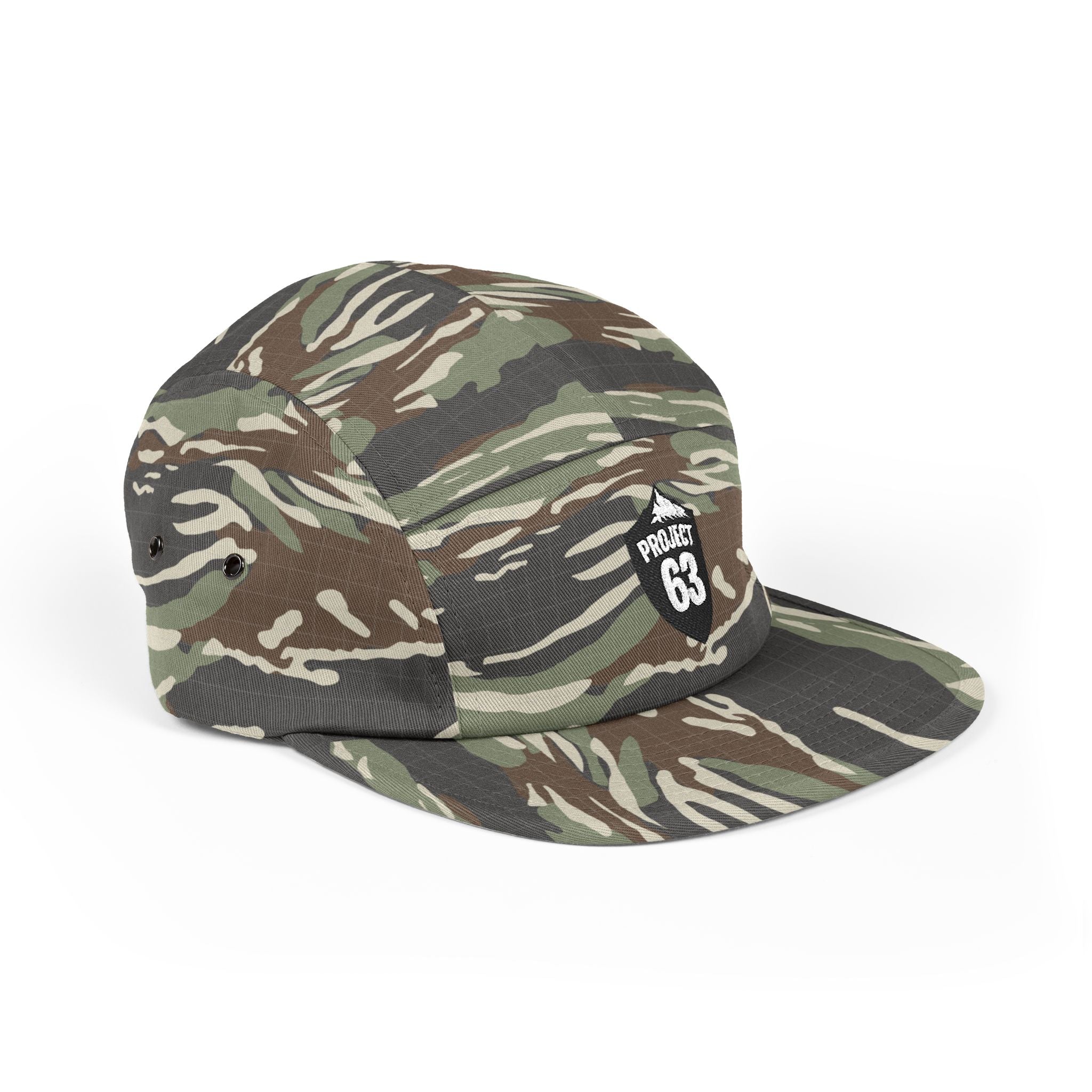 Project 63 Embroidered 5-Panel Cap
