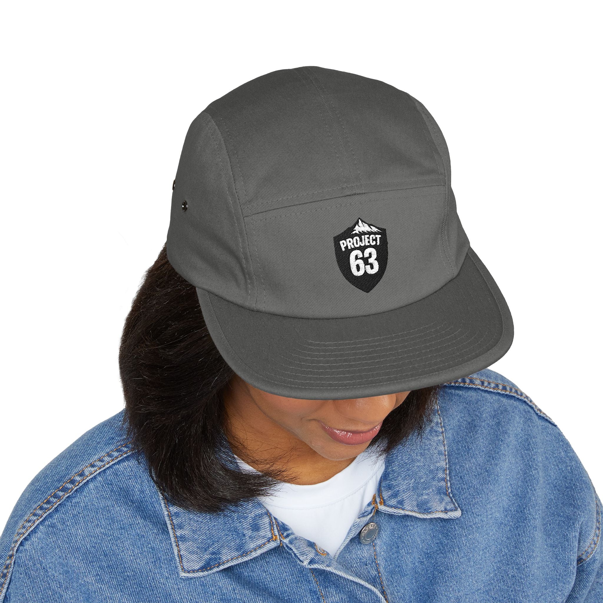 Project 63 Embroidered 5-Panel Cap